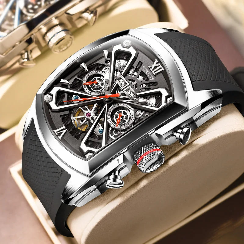 Mechanical Men‘s watches Waterproof Luxury Watch.