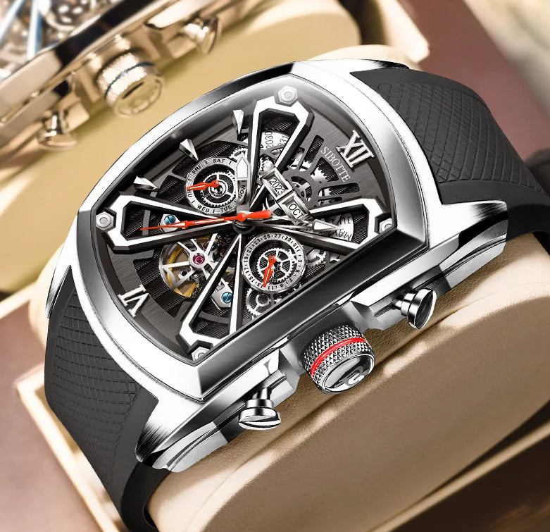 Mechanical Men‘s watches Waterproof Luxury Watch.