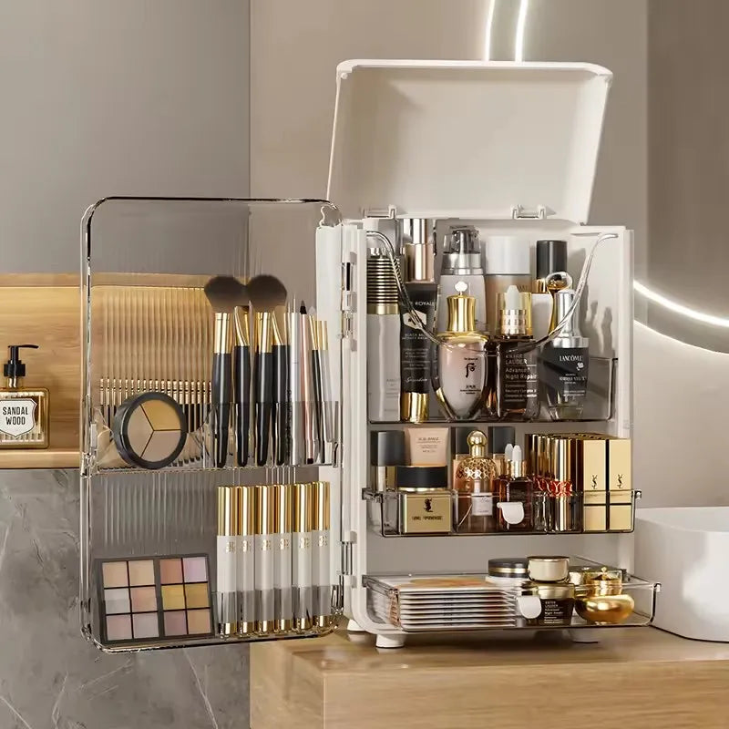 Plastic Upgrade Luxury Cabinet Desktop Makeup.