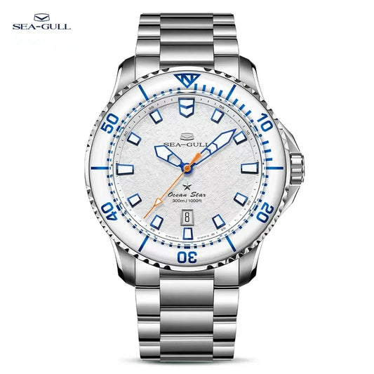 Seagull Men's Watch relogio masculino 30Bar Diving.