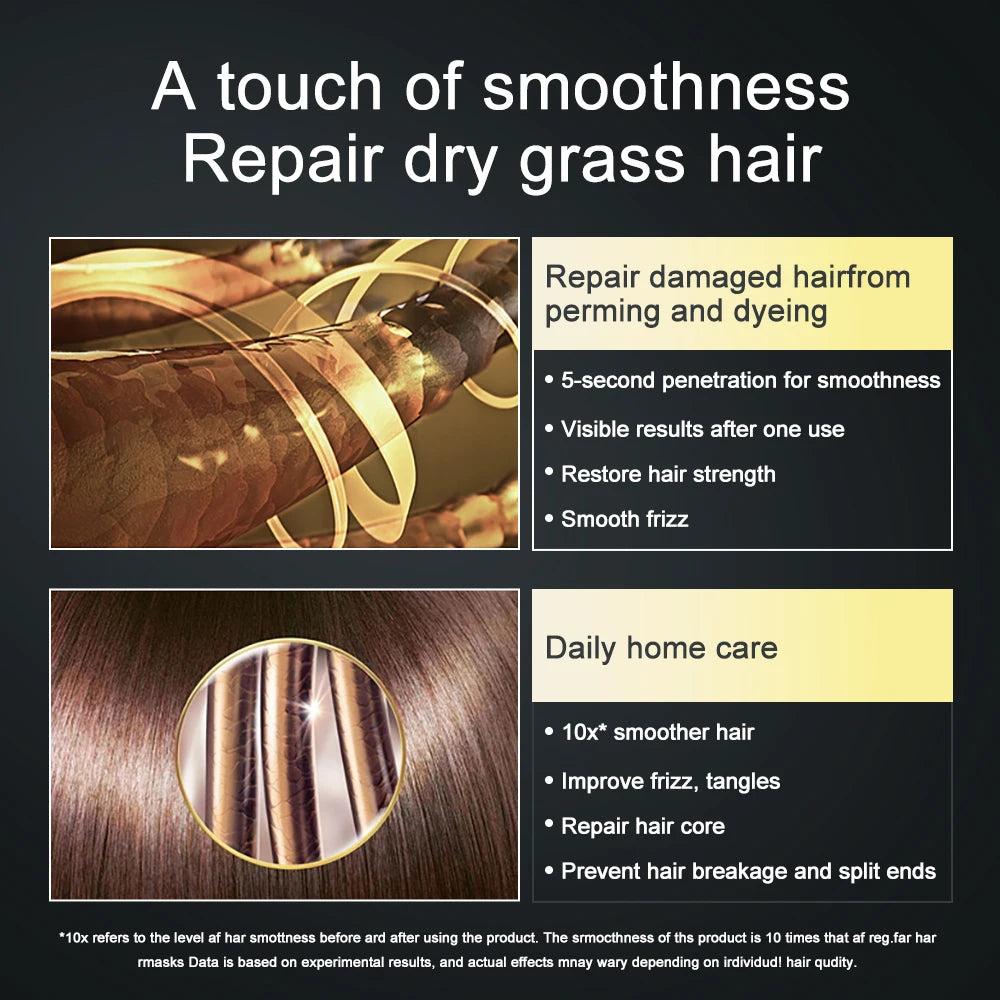 5 Seconds Keratin Hair Mask Collagen Treatment Smoothing.