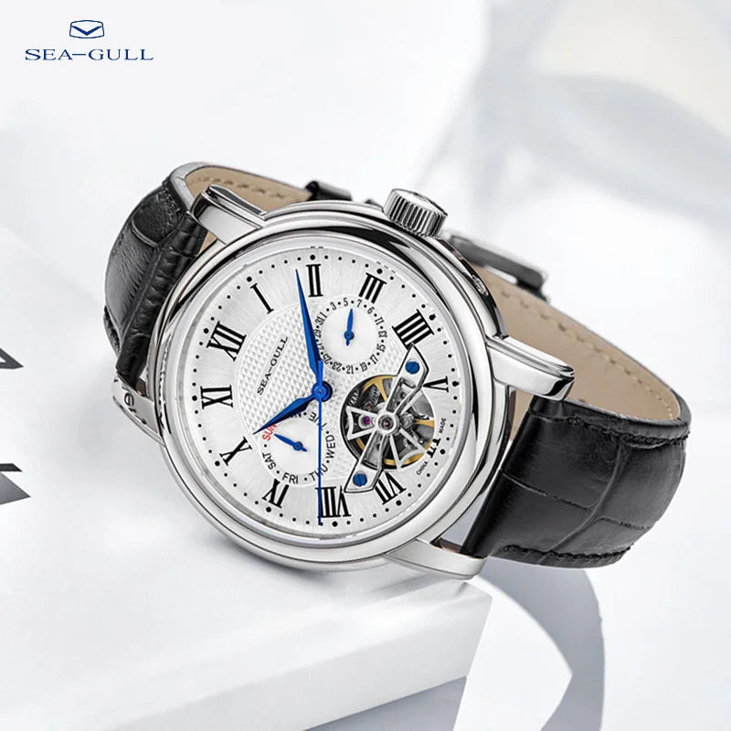 SEAGULL Luxury Watch Business Waterproof Male.