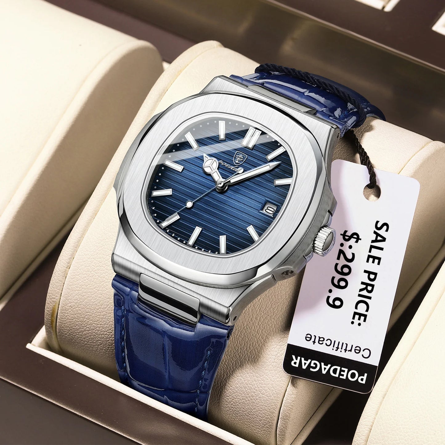 Luxury Watch Casual Quartz.