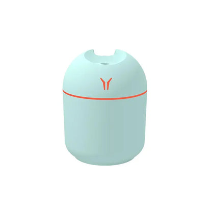 Humidifier, Aromatherapy diffuser, Mini size, 250ML capacity, Compact design, Essential oil diffuser, Air humidification, Ultrasonic technology, Quiet operation, LED light feature, Portable humidifier, Home decor accessory, Office humidifier, USB powered, Waterless auto-off,