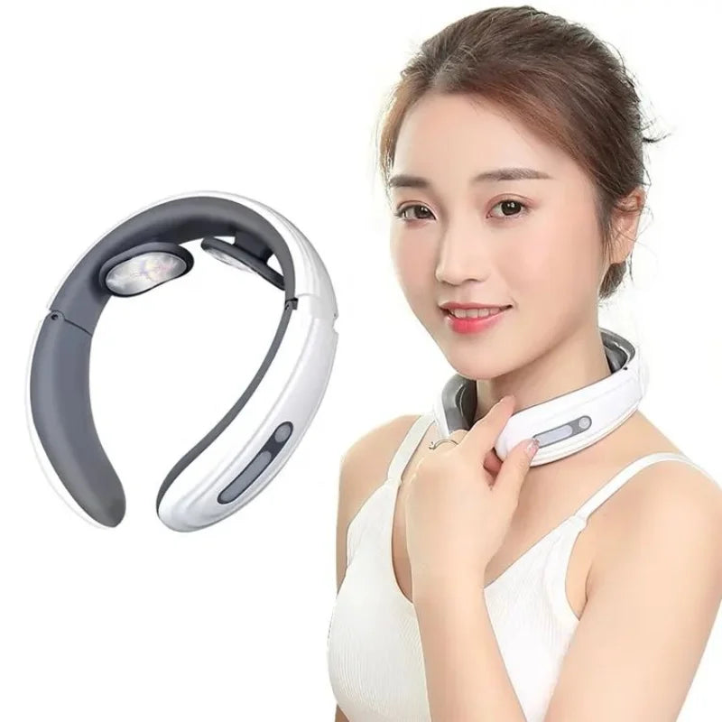 Electric Neck Massager EMS Pulse Infrared.