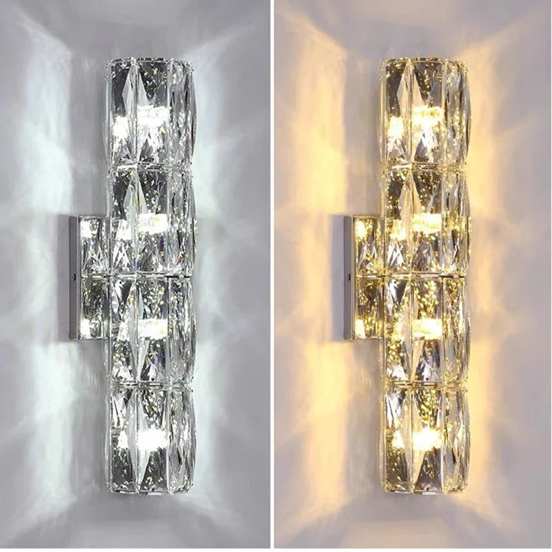 Modern Luxury Bedroom Bedside Wall Lamps: LED Sconce Lights.