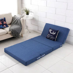 Memory Simple Foam Folding Mattress Mat Tatami Yoga Pad Foldable Sponge Mattresses for Office Lunch Break Single Bed Furniture