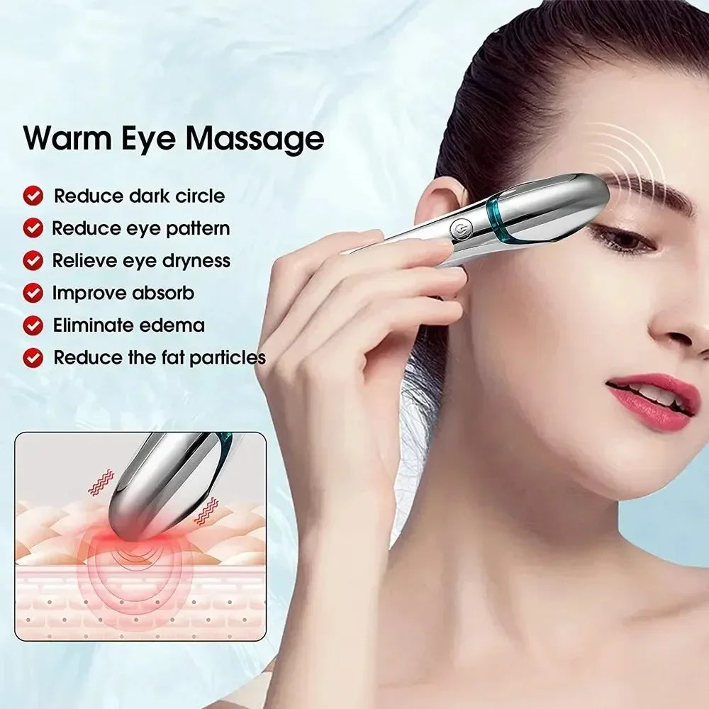 RF Eyes Massager Electric Eye Care Device Fatigue.