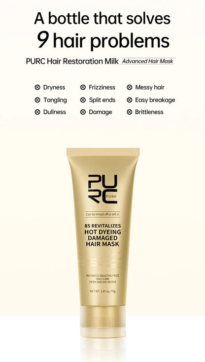 8 Seconds Professional Repair Damaged Dry Frizy Hair.