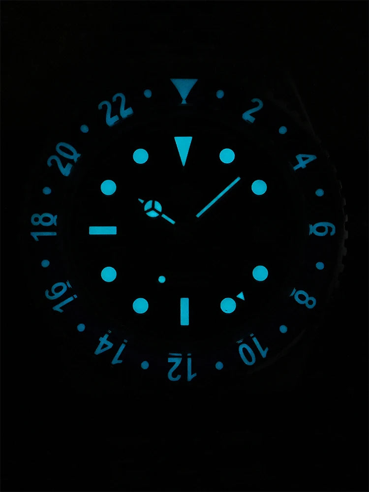 San Martin 40mm NH34 GMT Diver&