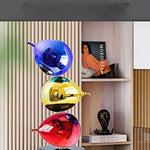 Fiberglass Colorful Balloon Sculpture Ornaments, Modern and Simple.