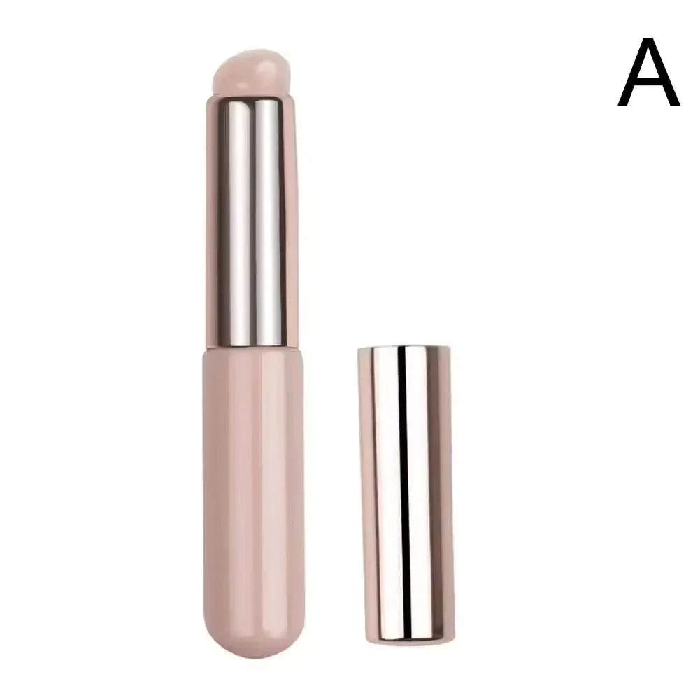 Upgrade Silicone Lip Brush With Cover 3pcs Angled Concealer