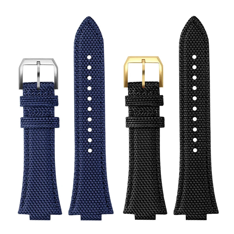 Knitted Nylon Watch Strap For Tissot 1853 Prx.