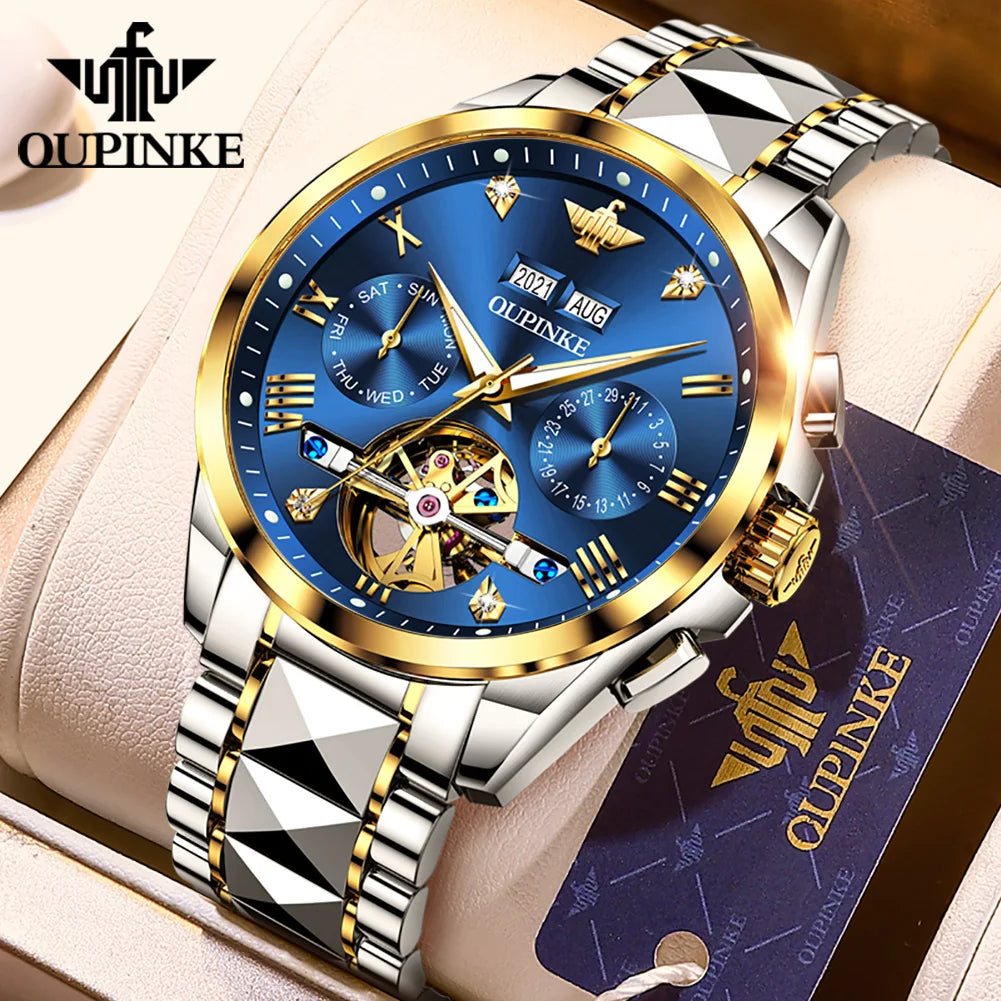 OUPINKE Original Automatic Mechanical Watch for Men