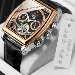 Luxury Tourbillon Automatic Mechanical Watch for Men.