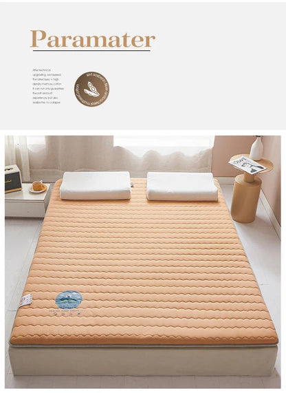 Knitted Skin-friendly Cotton Mattress Household Antibacterial and Mite-free Mattress Student Dormitory Thickened Sleeping Mat