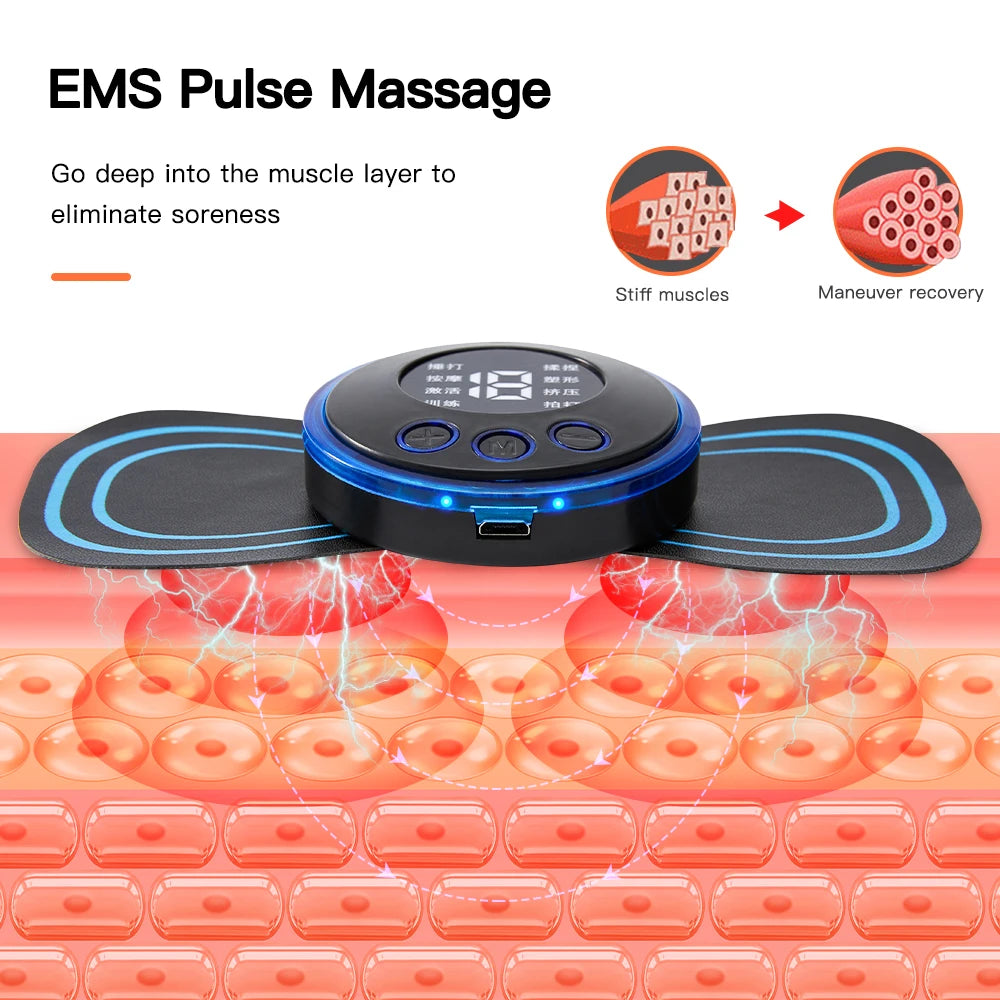 Neck Massager EMS Muscle Stimulator Electric.