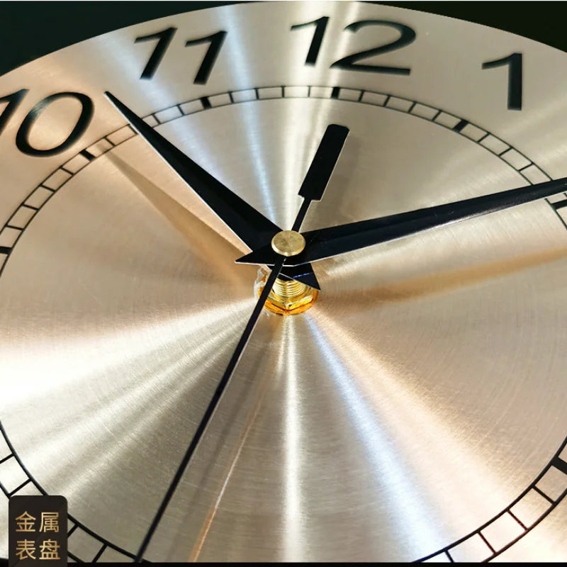 Metal Gypsophila Wall Clock.