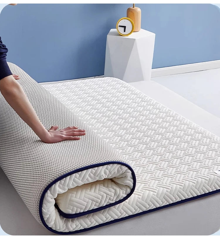 Memory foam soft mattresses tatami mat household double foldable mattress students dormitory single sponge mattress sleeping pad