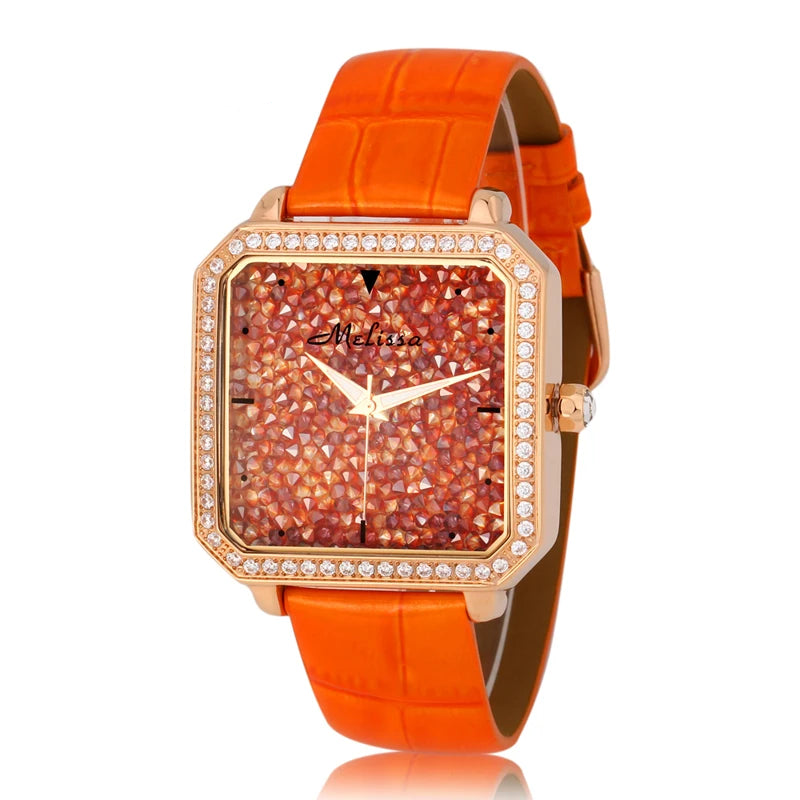 Alba Austria Crystal Luxury Women's Watch.