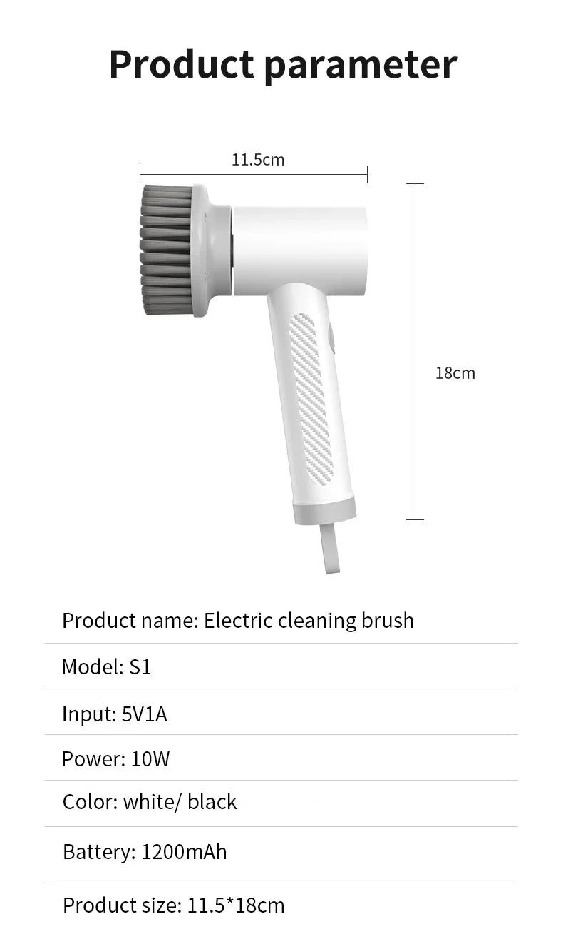 Xiaomi Wireless Electric Cleaning Brush Housework.