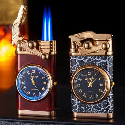 Windproof Lighter Wrist Watch Cigar Lighter.