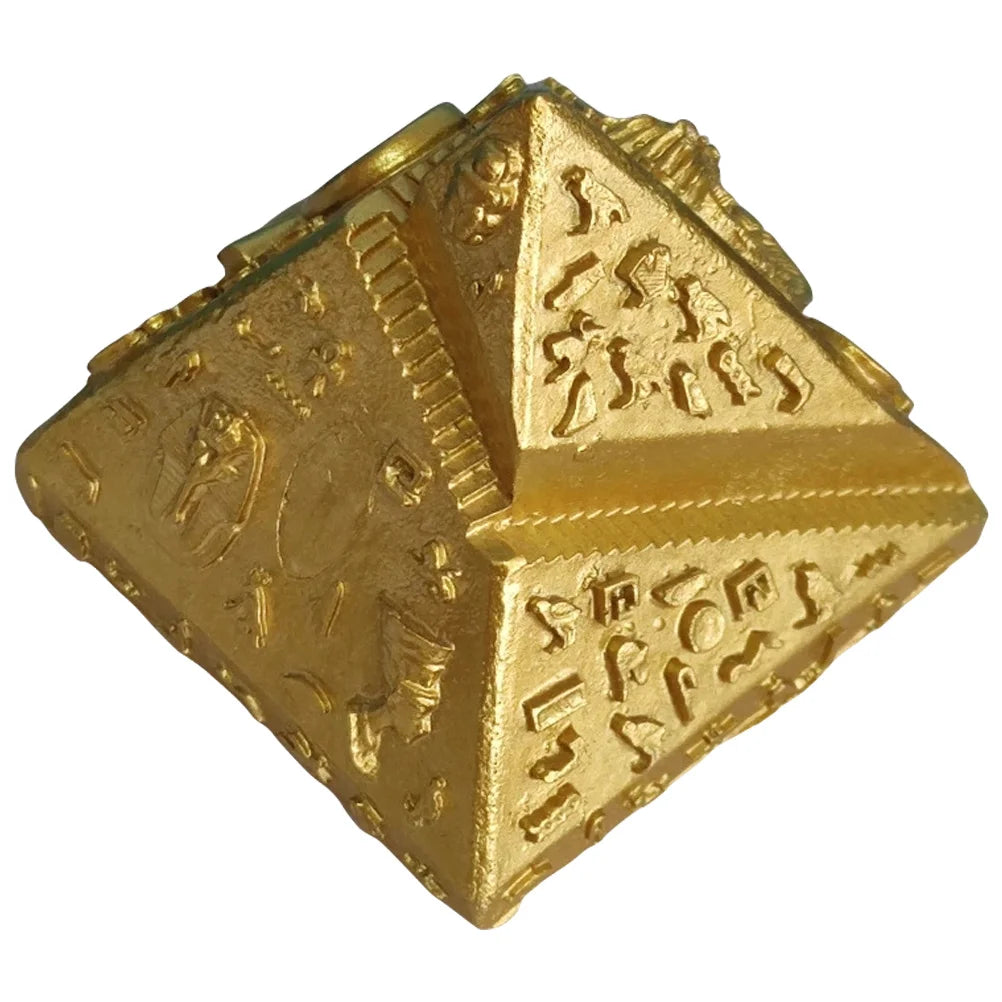 Pyramid Egyptian Statue Fish Accessories Desktop