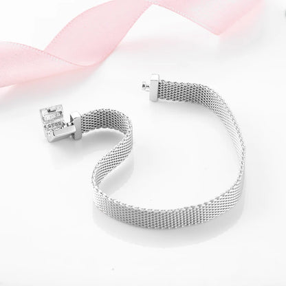 High Quality Silver Fashion Beads Bracelets.