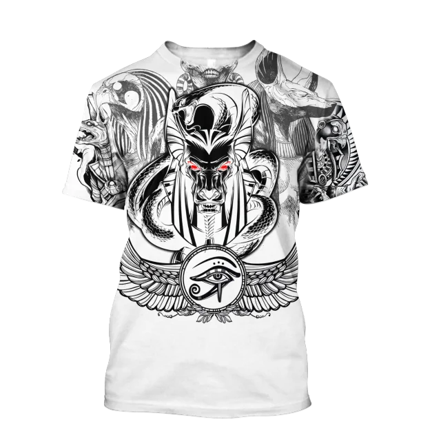 Summer Trend Men's T-shirt Egyptian Eye Horus.