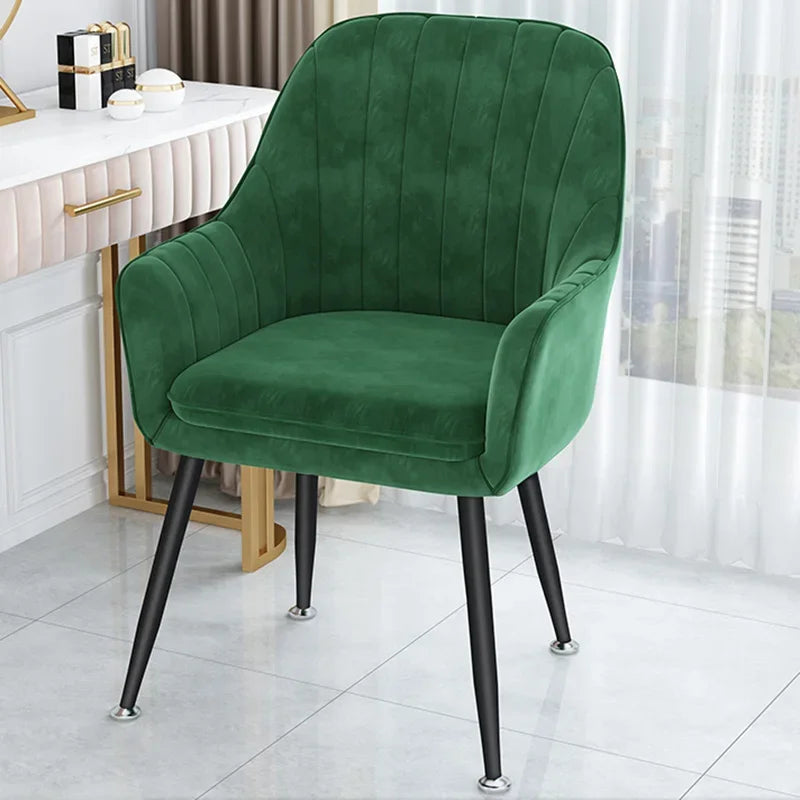 Luxury Velvet Dining Chairs Lounge Design.