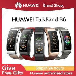 Huawei TalkBand B6 Smart Wristband Bluetooth 5.2 1.53 Inch AMOLED Screen Kirin A1 Processor Call Earphone Talk Band