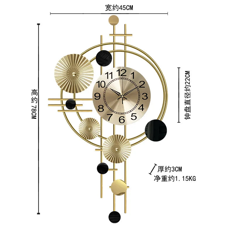  details Wall Clock 