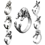 Rings For Women Animal Ring Dog Couple Ring