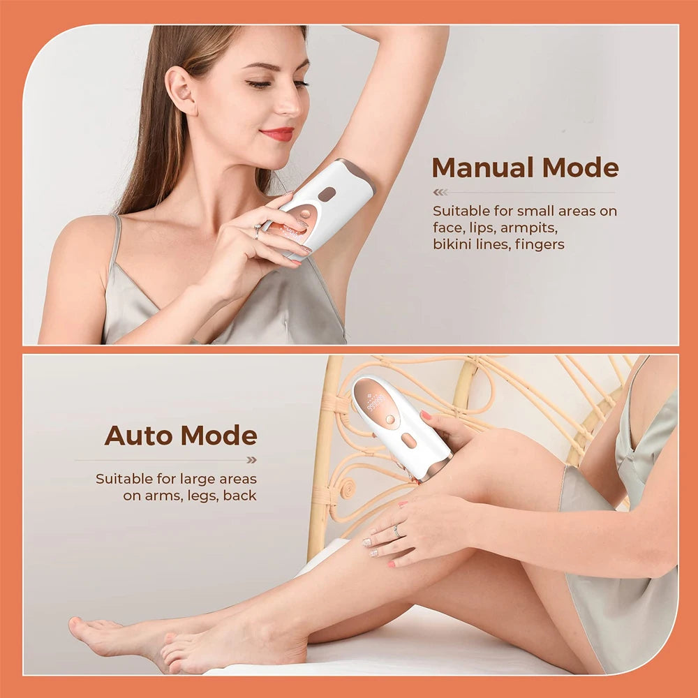 IPL Hair Removal Laser For Ladies Painless.