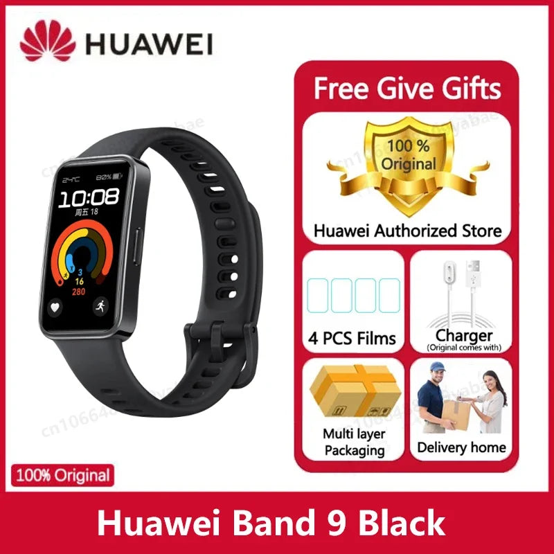 Huawei Band 9 smart sports bracelet, thin and comfortable,.