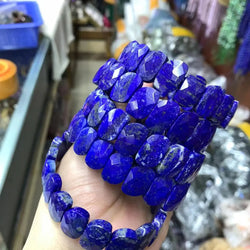 Lapis Lazuli Energy Bracelet Natural Gemstone.