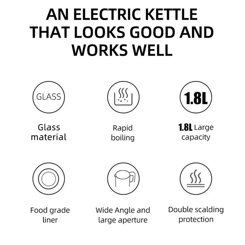 Electric Kettle Glass Health Preserving Pot