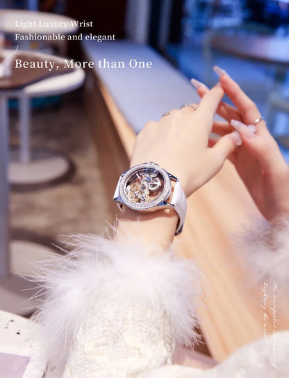 OLEVS 6699 Luxury Original Mechanical Watch For Women.