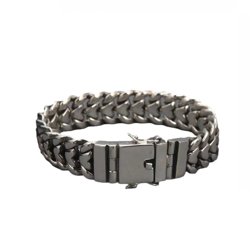 Silver Personalized Style Fashionable Bracelet Men's