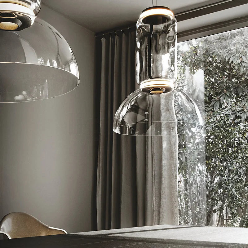 Modern Glass Pendant Lamp Italy Design Noctambule Pendant Lamp.