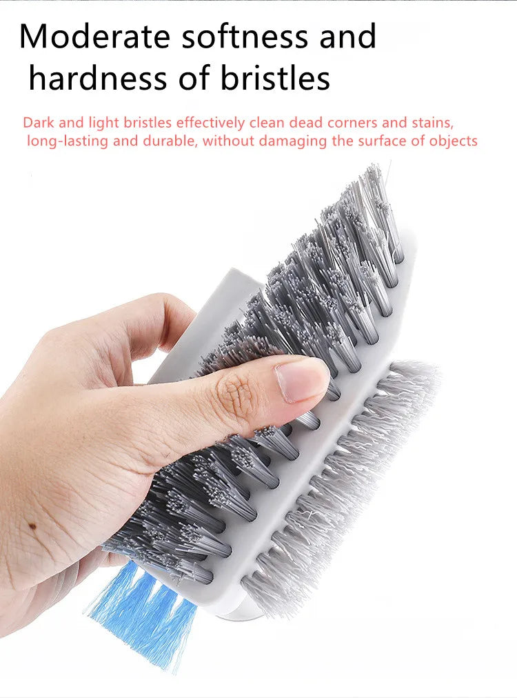 Wall Corner Cleaning Brush 4 In1 Multifunctional.