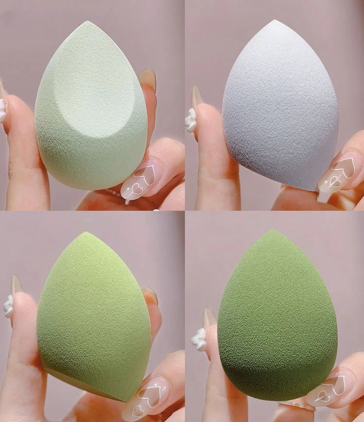 4pcs Makeup Sponge Blender Beauty Egg Cosmetic Puff Soft Foundation.