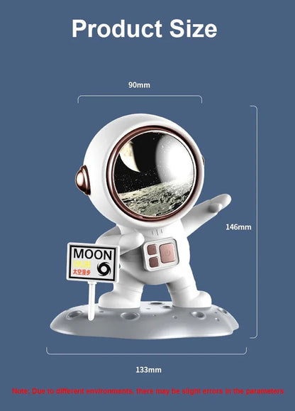 Astronaut Wireless Bluetooth Speaker HiFi Surround Sound Subwoofer Computer Desktop Ornament Speakers Creative Birthday Gift