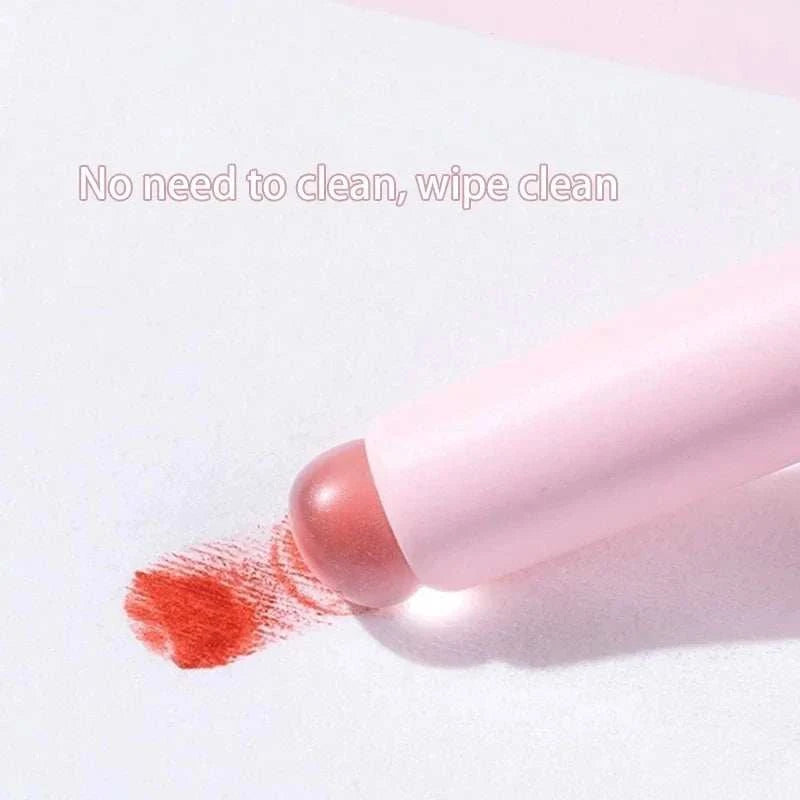 Upgrade Silicone Lip Brush With Cover 3pcs Angled Concealer