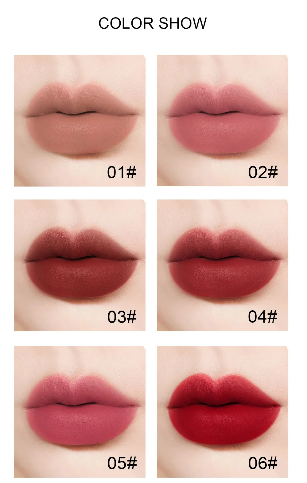 Lip-shaped Lipstick Makeup Temperature Color.