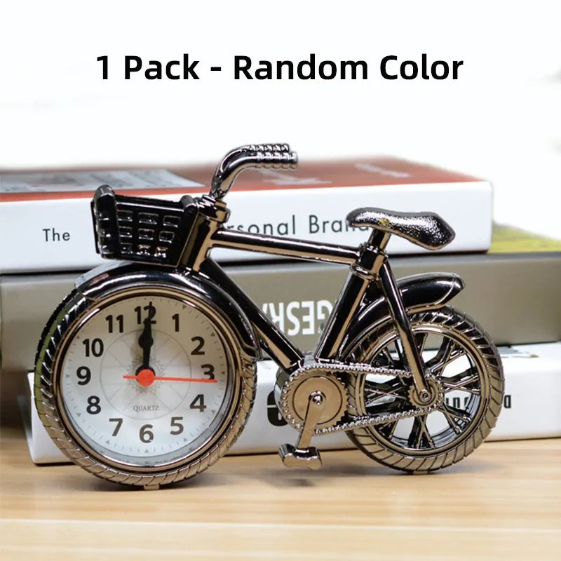 Creative Retro Bicycle Alarm Clock