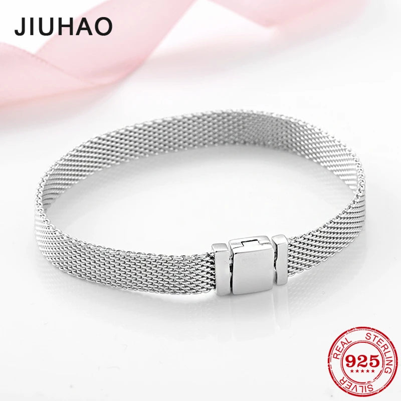 High Quality Silver Fashion Beads Bracelets.