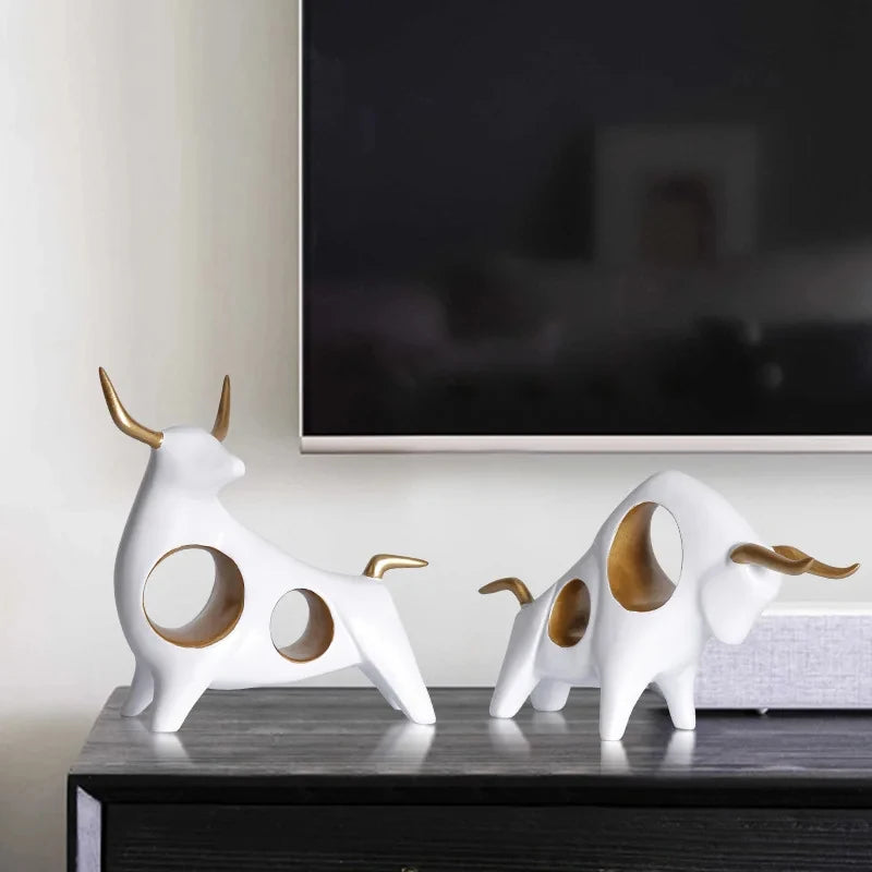 European Creative Animal Sculpture Abstract Simulation.