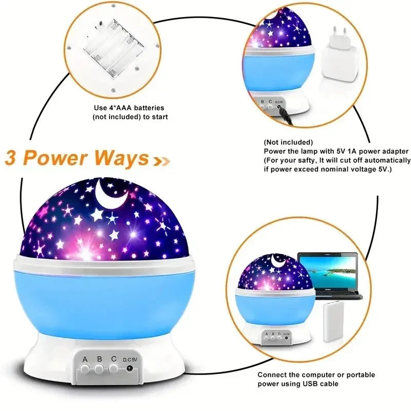 Starry Sky Projection Light Night Light.