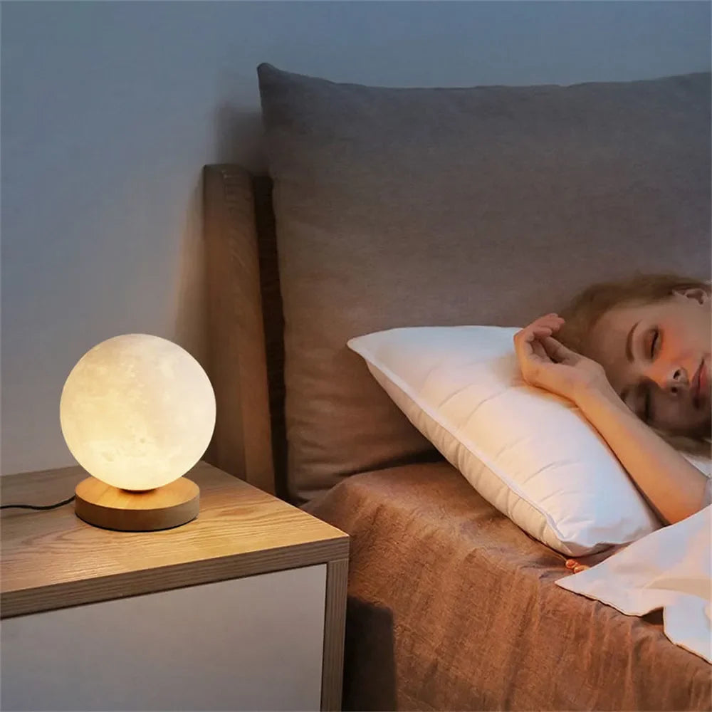 Creative 3D Moon Night Lamp Control 3.